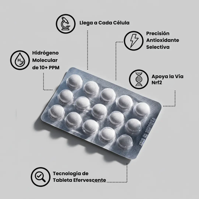 Velmira™ Tabletas de Hidrógeno Molecular