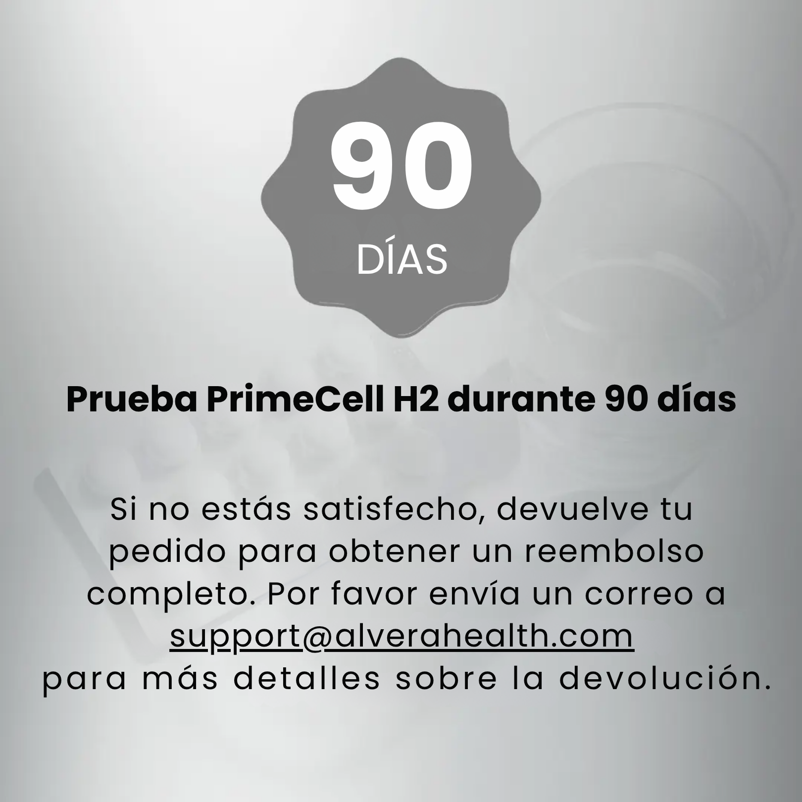Cansado de sentirte agotado? Apoya tus células desde adentro con PrimeCell H2.